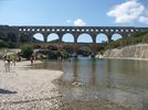 baignade dans le Gardon