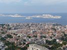 Vues depuis N.D. de la Garde - les �les du Frioul