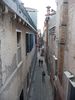 l'�troite rue Crosera face � l'h�tel Ca' Foscari