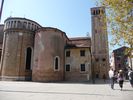 Chiesa san Giacomo dall Orio : abside et campanile veneto-byzantin qui rappelle celui de Torcello