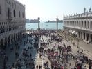 la piazetta vue depuis la terrasse de la basilique d'o� le Doge assistait aux c�r�monies