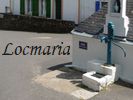 Locmaria (au sud), sa fontaine