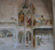 Fresques de la chapelle particuli�re du pape Innocent VI peintes par Matteo Giovannetti, l'un des d�corateurs du Palais des Papes. Sont repr�sent�es ici des sc�nes de la vie de Jean-Baptiste.