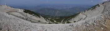 les lacets nord du Ventoux