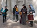 troubadours sur la place des Carmes