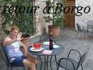 repas sur la terrasse
