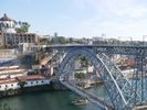 le pont Dom Luis 1er vu du funiculaire