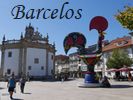 l'embl�me de Barcelos et le temple do Senhor Bom Jesus da Cruz