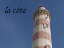 la c�te, pr�s d'Aveiro, est domin�e par le phare de Barra.