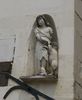 Statue nichée sur l’église St Roch