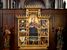 Le retable de N.D. du Rosaire, avec notamment la vierge et l'enfant. C'est le mobilier le plus ancien de la cath�drale. La structure n�o-gothique est en bois dor� (fin XIXe si�cle), elle int�gre des panneaux peints sur bois des XVe et XVIe si�cles.