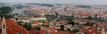 vue panoramique du vieux quartier de Prague (Star� Mesto)