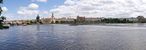 vue panoramique de la rive droite de la Vltava